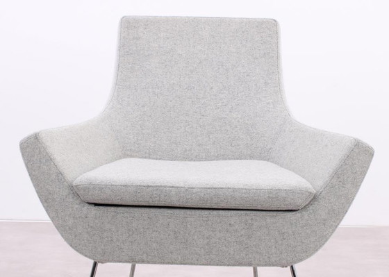 Image 1 of Swedese Happy Easy Low Back Armchair Gray