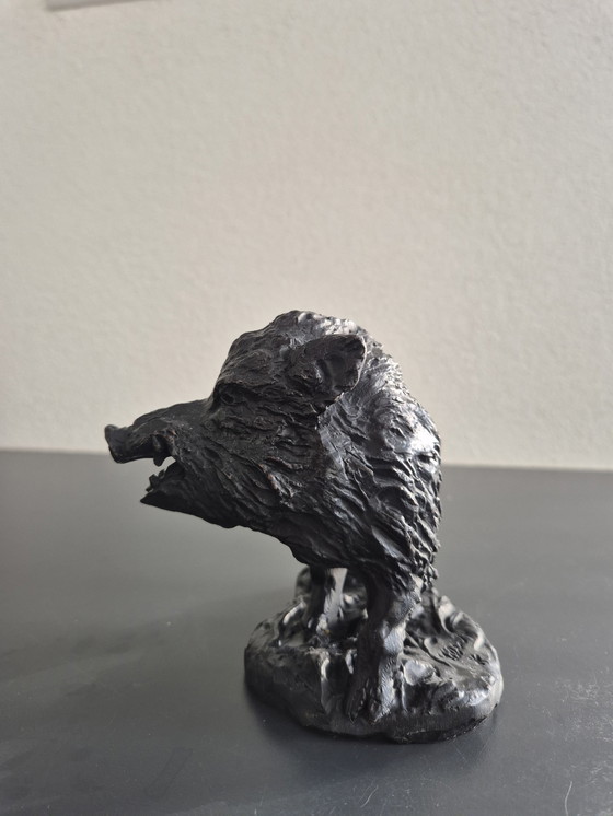 Image 1 of Wild boar Bronze Rien Poortvliet