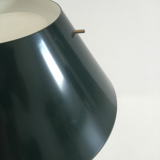 Image 1 of Vintage green metal table lamp by Hans-Agne Jakobsson, Sweden 1960