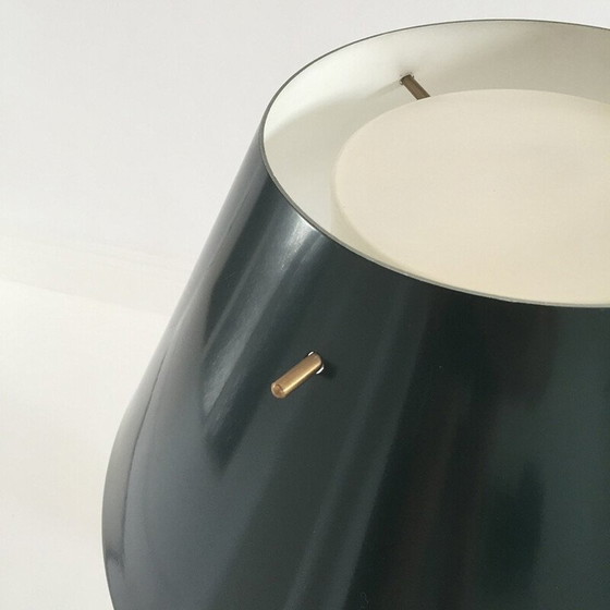 Image 1 of Vintage green metal table lamp by Hans-Agne Jakobsson, Sweden 1960