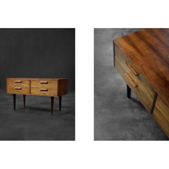 Image 1 of Vintage Danish rosewood chest of drawers by Kai Kristiansen for Feldballes Møbelfabrik, 1960s