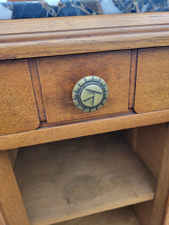 Image 1 of Art Deco 3-Part Buffet With Mirror