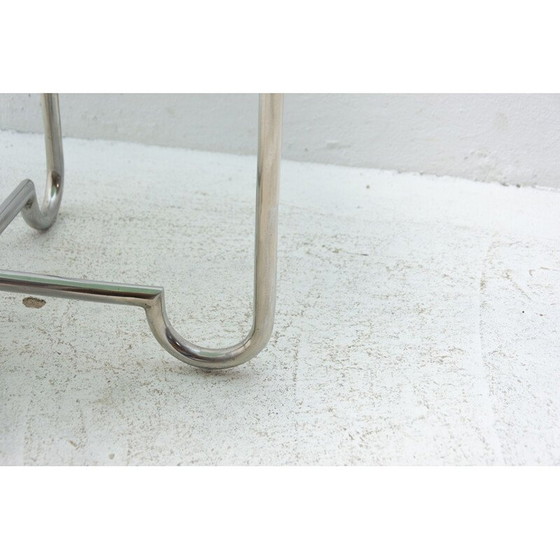 Image 1 of Vintage bohemian chrome coffee table by Hynek Gottwald, Czechoslovakia 1930