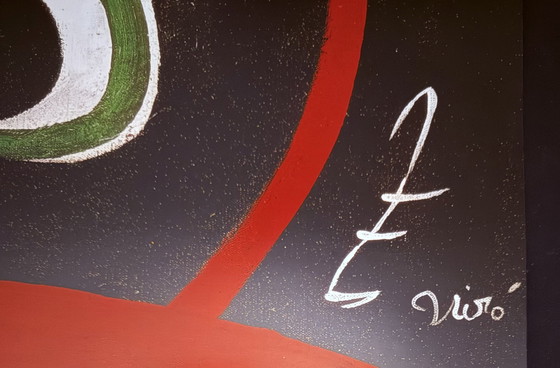 Image 1 of Joan Miró: "Head. Signed In the Plate.