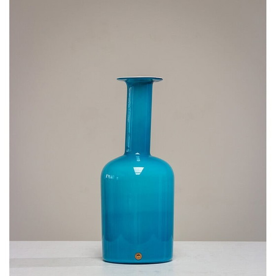 Image 1 of Vintage Gulvvas vase by Otto Brauer for Kastrup Holmegaard, Denmark 1970s