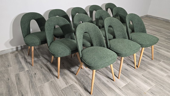 Image 1 of Dining Chairs By Antonin Suman, 1960S, Set Of 12