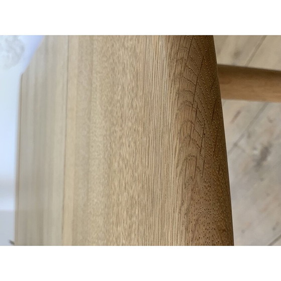 Image 1 of Scandinavian vintage solid oak coffee table by Hans Wegner for Getama, 1981