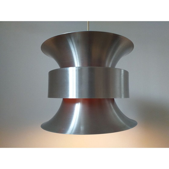 Image 1 of VEB Mettaldrücker Halle Vintage suspension lamp, Sweden 1970