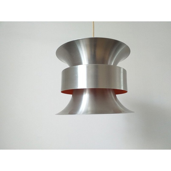 Image 1 of VEB Mettaldrücker Halle Vintage suspension lamp, Sweden 1970