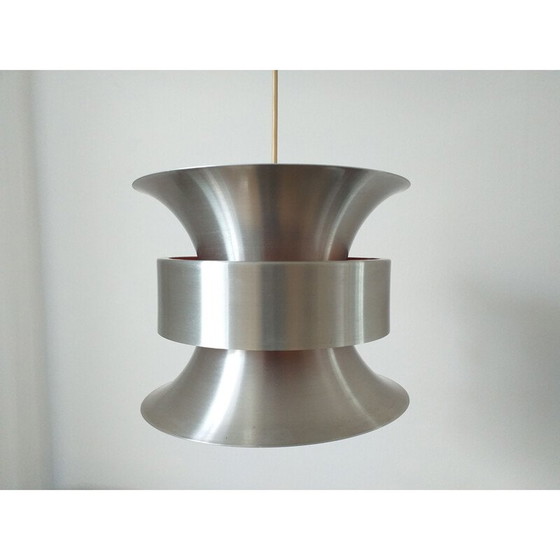 Image 1 of VEB Mettaldrücker Halle Vintage suspension lamp, Sweden 1970