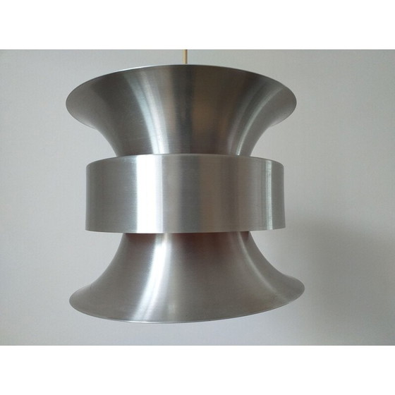 Image 1 of VEB Mettaldrücker Halle Vintage suspension lamp, Sweden 1970