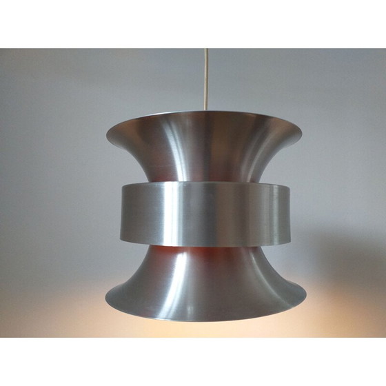 Image 1 of VEB Mettaldrücker Halle Vintage suspension lamp, Sweden 1970