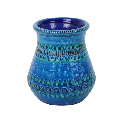 Blue Bitossi Vase Rimini Blue