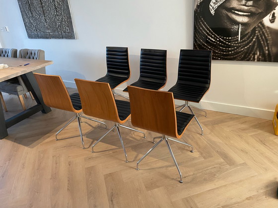 Image 1 of 6x Dan-Form chairs Made in Denmark