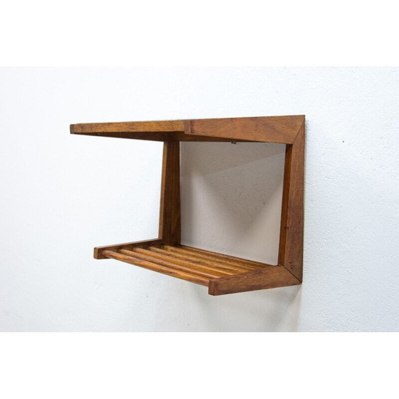 Image 1 of Mensola da parete vintage in legno di faggio di Uluv, Repubblica Ceca, anni '60