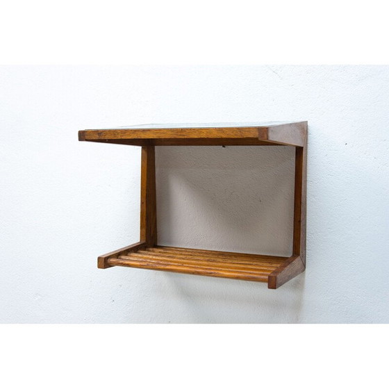 Image 1 of Mensola da parete vintage in legno di faggio di Uluv, Repubblica Ceca, anni '60
