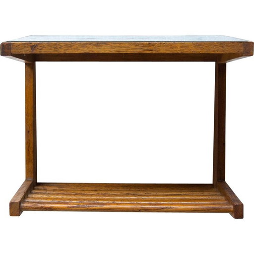 Mensola da parete vintage in legno di faggio di Uluv, Repubblica Ceca, anni '60