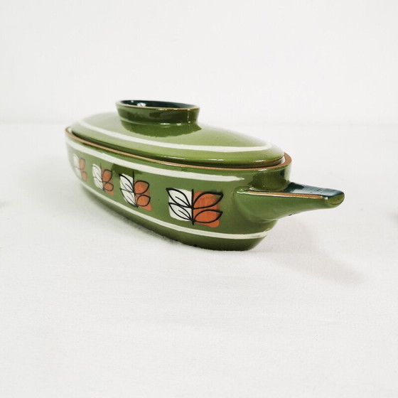 Image 1 of Vintage ceramic and teak cooking set for Ceramono, Germany 1960s
