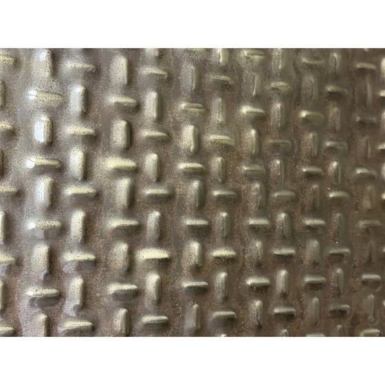 Image 1 of Vintage embossed steel storage unit, 1980