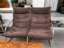 Space age Tubular frame 2 seater sofa