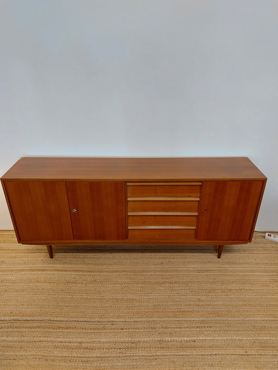 Image 1 of Vintage sideboard / dresser teak veneer 70s clone
