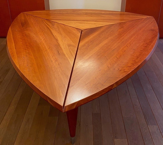 Image 1 of Triangular Dining Table, Rob Lagrouw, Dutch Art Design, Rotterdam