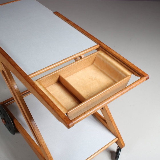 Image 1 of Cees Braakman "Mobilo PE03" Trolley for Pastoe, Netherlands 1950