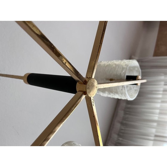 Image 1 of Vintage chandelier by Maison Arlus, 1950