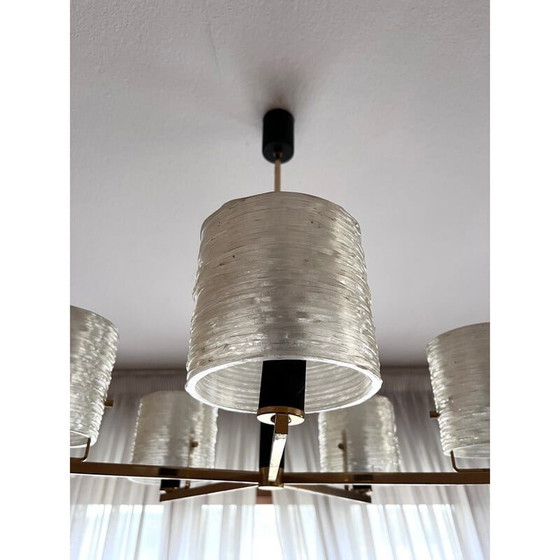 Image 1 of Vintage chandelier by Maison Arlus, 1950