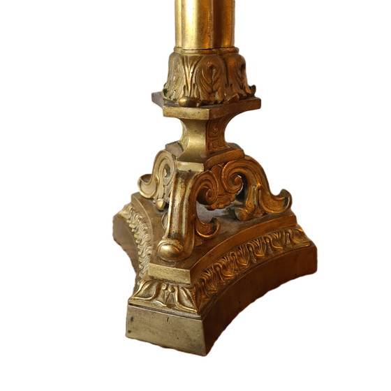 Image 1 of Vintage 4 light candelabra