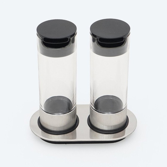Image 1 of Vintage cylindrical oil and vinegar set by Studio Opi for Cini and Nils, 1970s