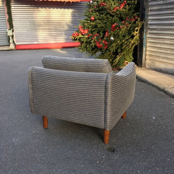 Image 1 of Set of vintage armchairs by Michel Mortier for Steiner, France
