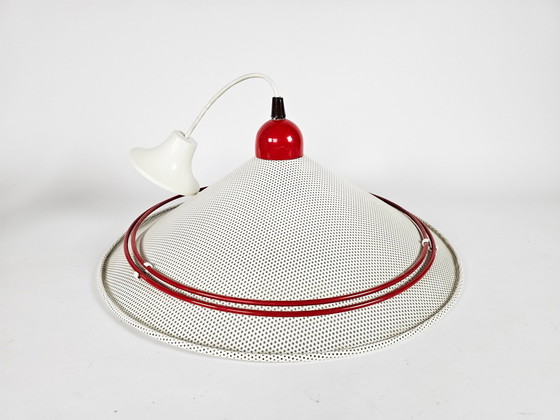 Image 1 of Vintage - Pilastro - metallo - lampada a sospensione - stile Memphis Milano - anni '80