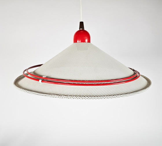 Image 1 of Vintage - Pilastro - metallo - lampada a sospensione - stile Memphis Milano - anni '80