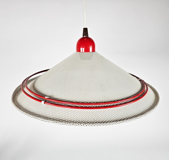 Image 1 of Vintage - Pilastro - metallo - lampada a sospensione - stile Memphis Milano - anni '80