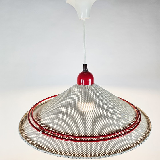 Image 1 of Vintage - Pilastro - metallo - lampada a sospensione - stile Memphis Milano - anni '80