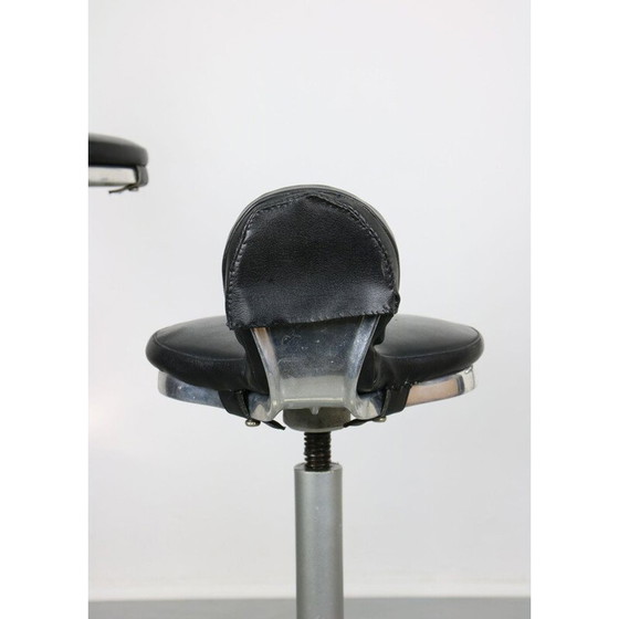 Image 1 of Sgabello girevole flessibile italiano vintage