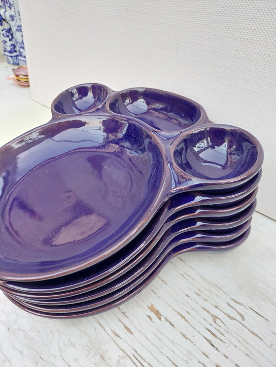 Image 1 of West Germany Bay fondue plates