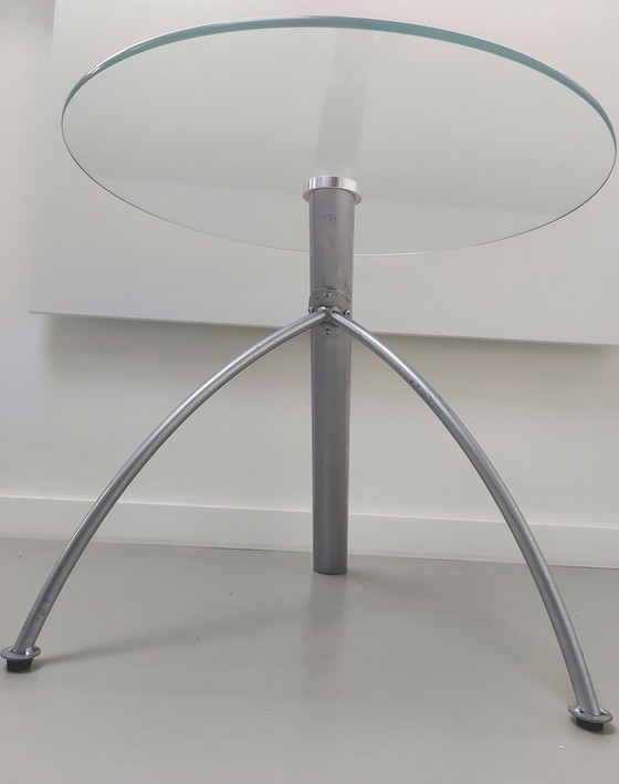 Image 1 of 2X Hard Glass Side Tables