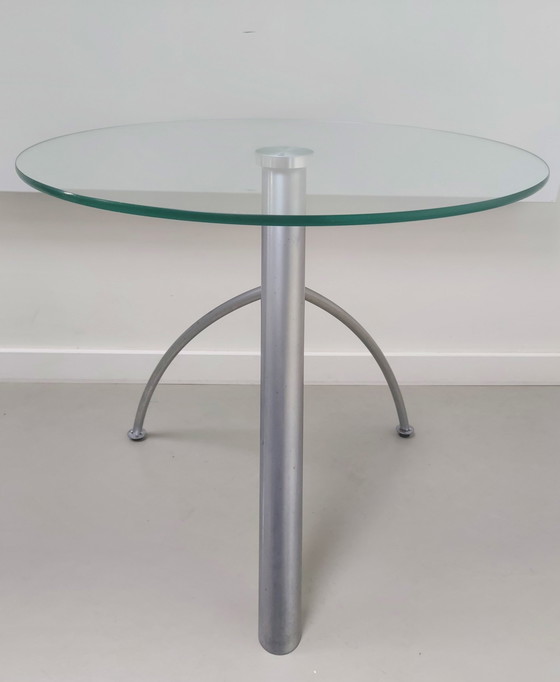 Image 1 of 2X Hard Glass Side Tables