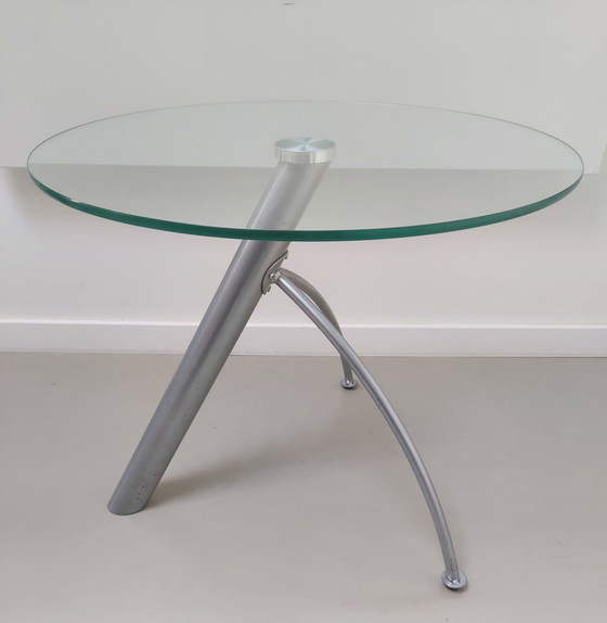 Image 1 of 2X Hard Glass Side Tables