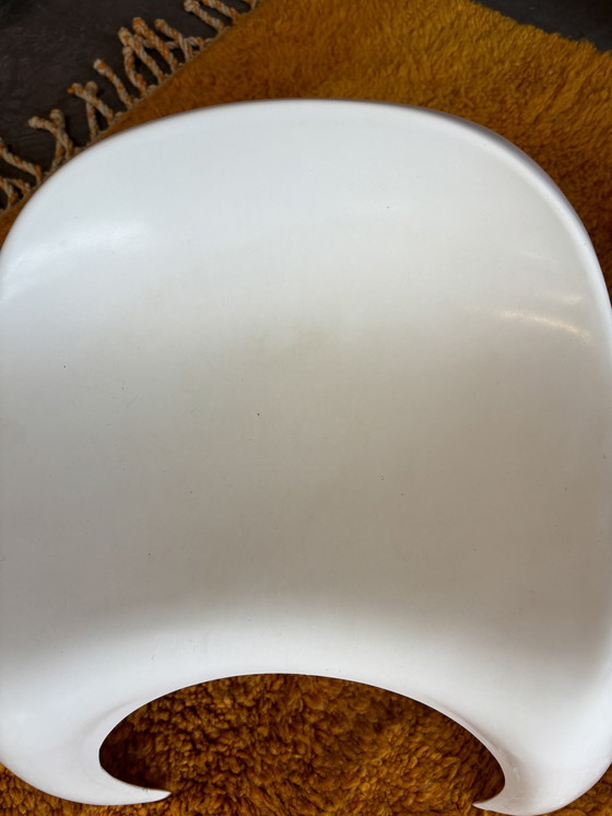 Image 1 of Efebo Plastic Stool In White By Stacy Dukes For Artemide .