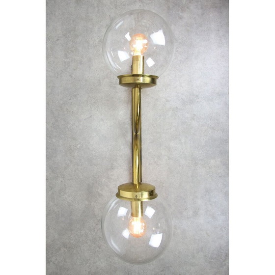 Image 1 of Lampada da parete vintage in ottone, Italia 1960