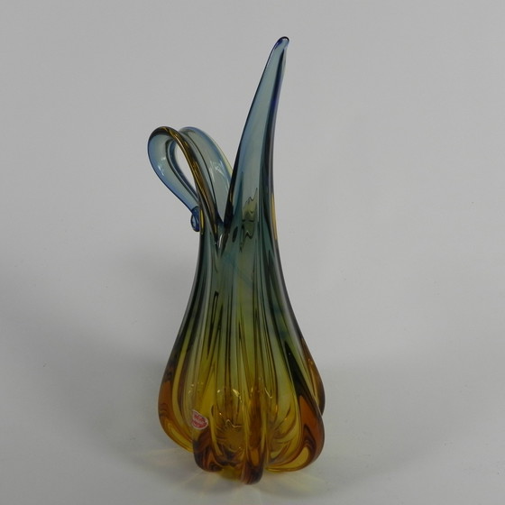 Image 1 of Murano Vase, Beak Vase Barovier E Toso, 1960s