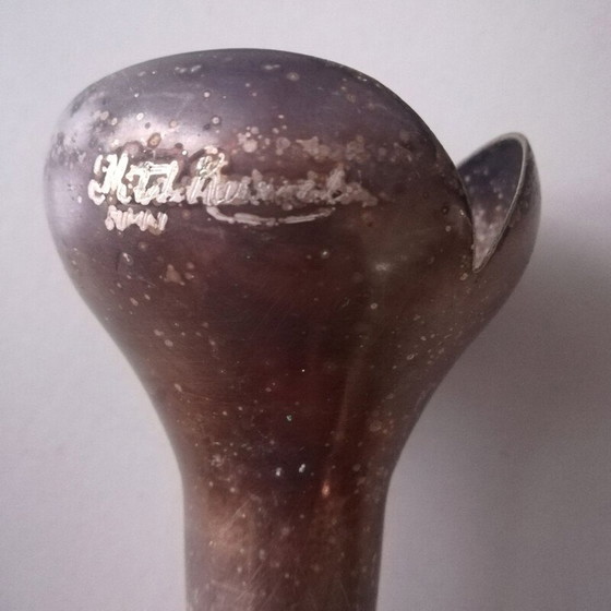 Image 1 of Vintage flower vase by Gio Ponti for Fratelli Calderoni, 1940