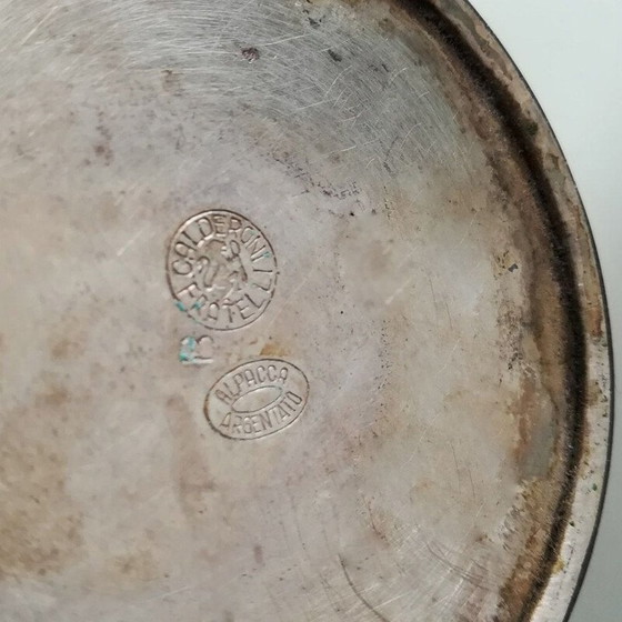 Image 1 of Vintage flower vase by Gio Ponti for Fratelli Calderoni, 1940