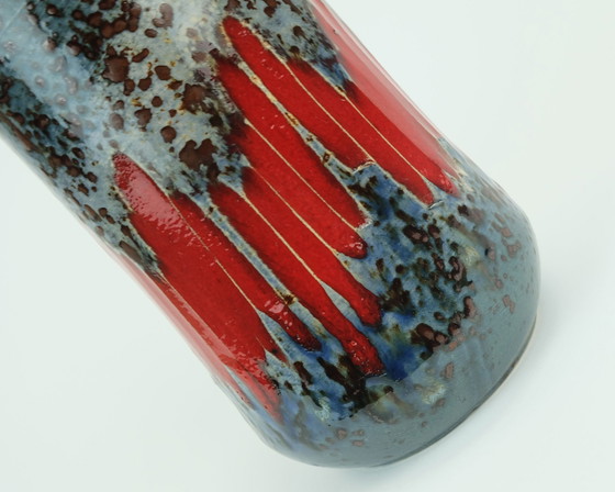 Image 1 of Vaso Scheurich vintage anni '60-'70 della Germania occidentale con decoro Lora, modello 549-21