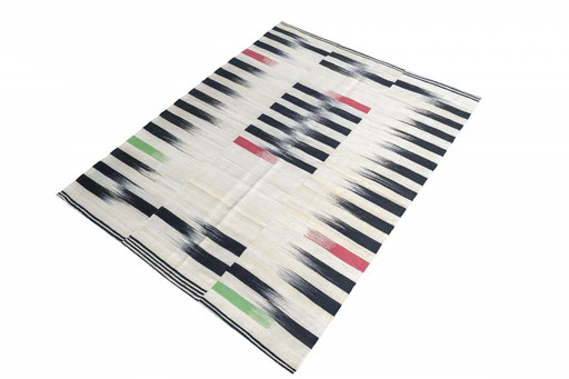 Hand-woven designer kilim Fars - 201 X 156 Cm - New