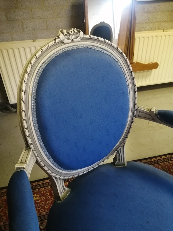 Image 1 of Set of Medallion Chairs