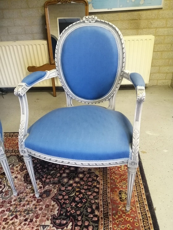 Image 1 of Set of Medallion Chairs